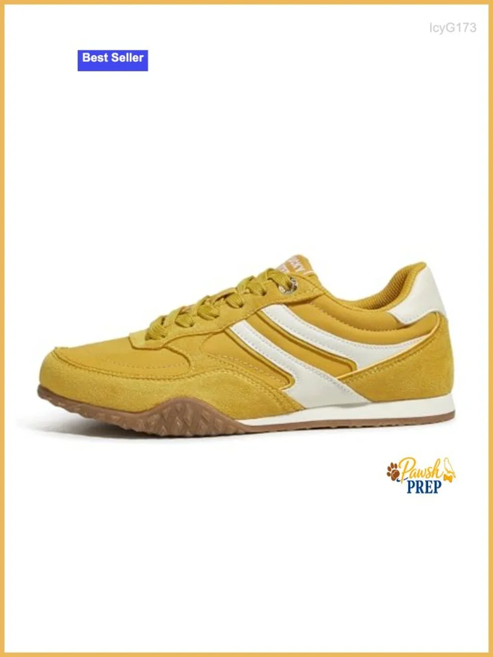 Faux Suede Nylon Lightweight Athletic Fashion Sneakers Slip-Resistant Casual